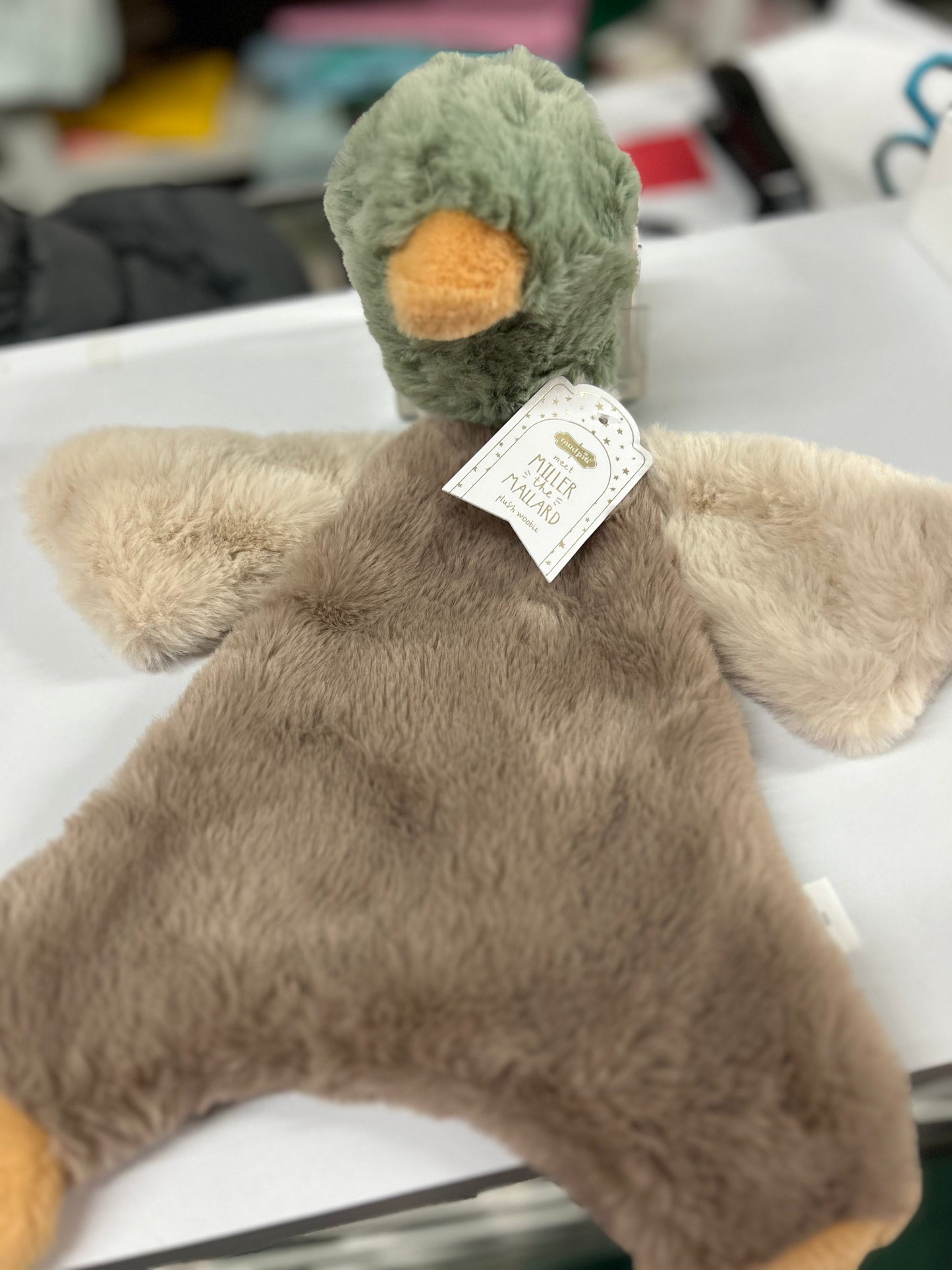 Mudpie Duck Plush Woobie
