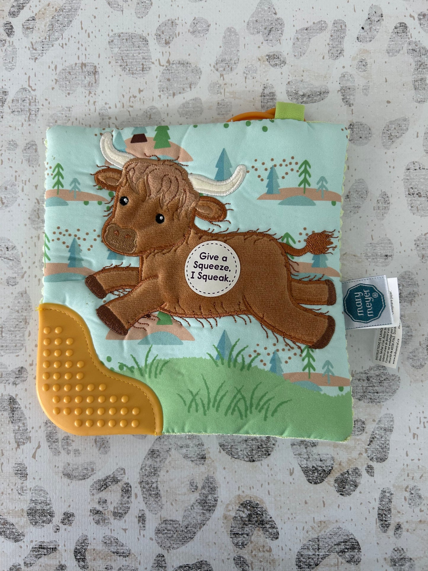 Paci Strap & Taggies -Linley Baby
