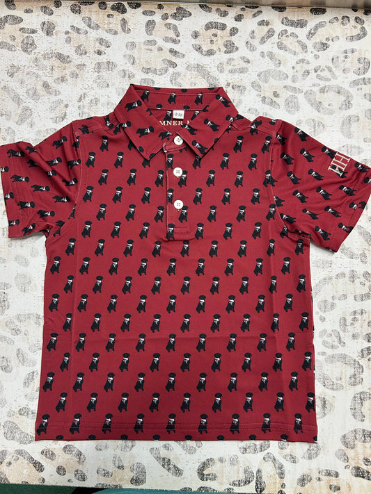 Hamner Hill Boys Duck Dog Performance Polo