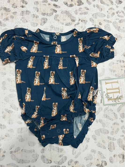 Hamner Hill Navy Tiger Bamboo Bubble