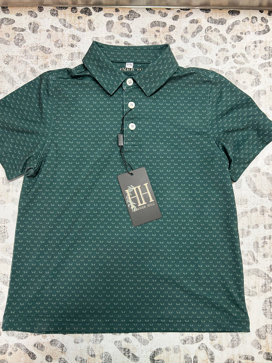 Hamner Hill Boys Antler Performance Polo