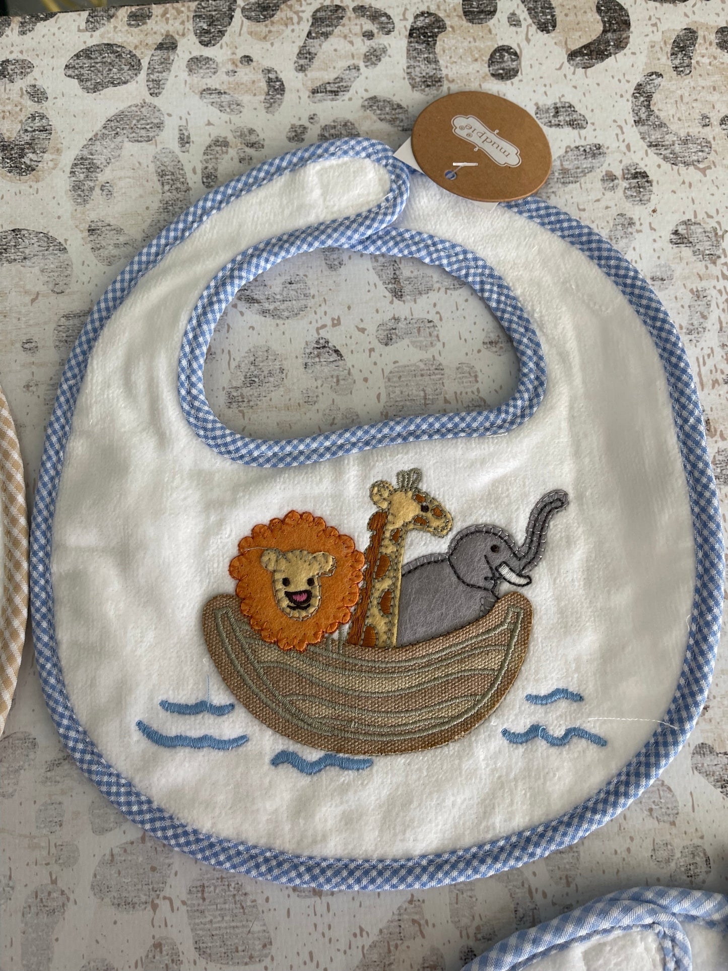 Mudpie Noah's Ark Bib