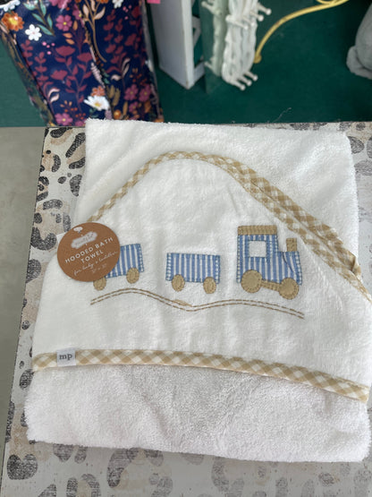 Mudpie Appliqué Hooded Towels