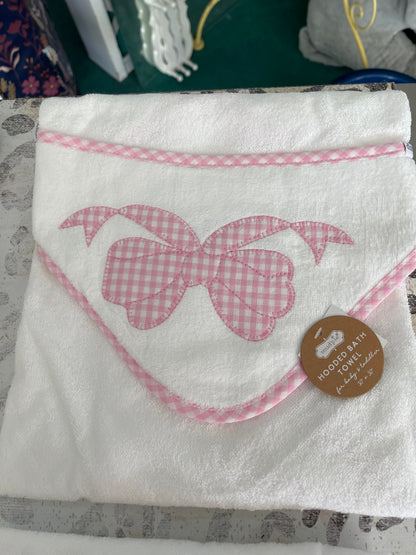 Mudpie Appliqué Hooded Towels