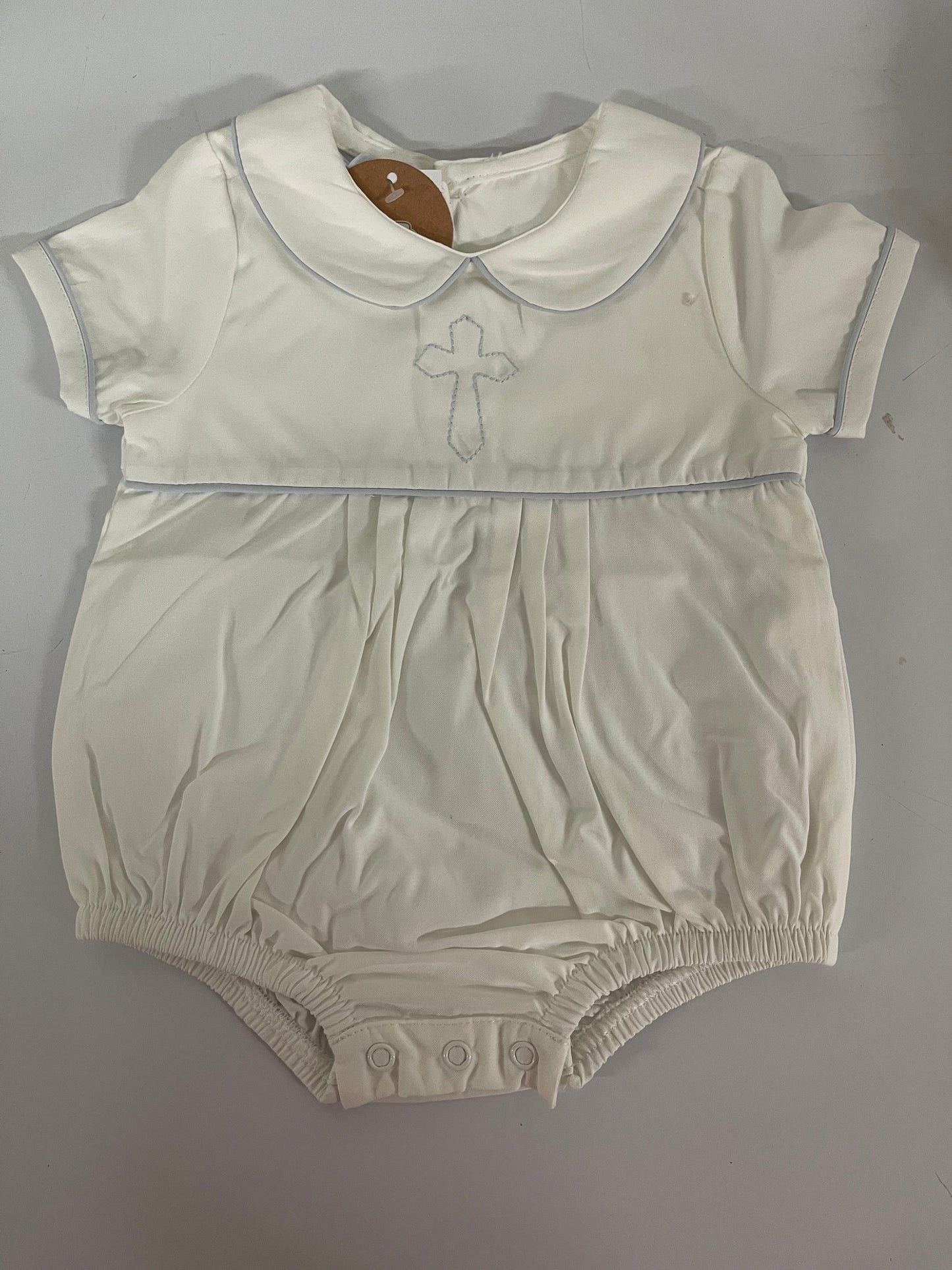 Mudpie Boy Cross Poplin Bubble