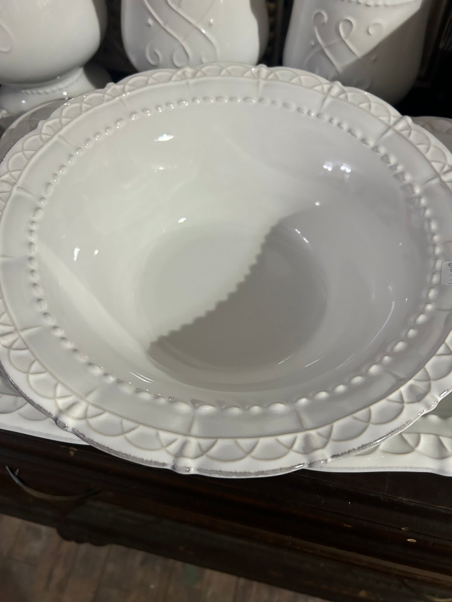 Historia Dishes (Paper White) -Holsenback/Aaron