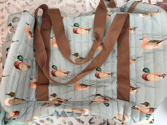 Hamner Hill Vintage Duck Quilted Duffle Bag