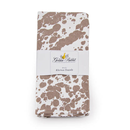 Golden Rabbit Tea Towels