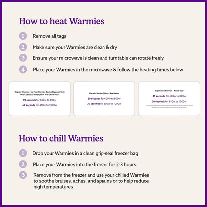 Mallard Warmies Heatable Plushie Lavender Scented Weighted