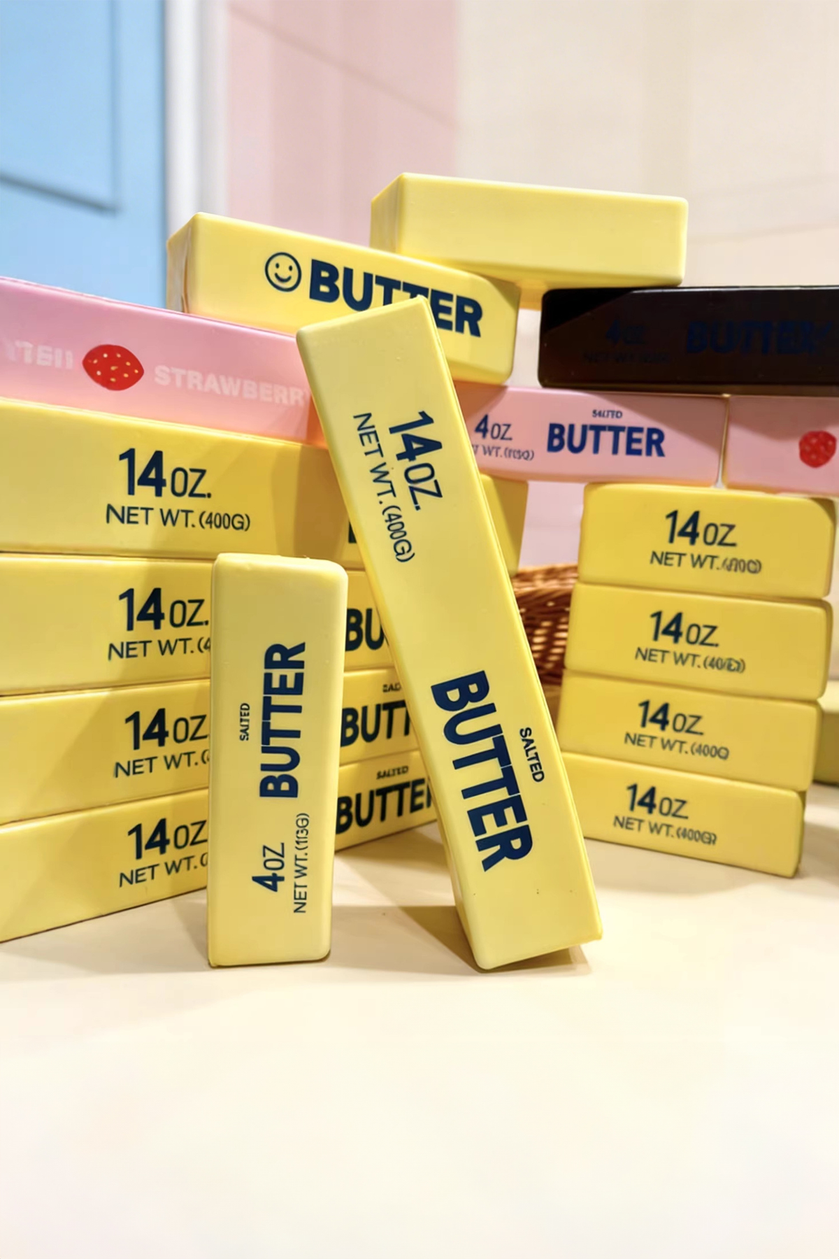 Slow Rising Stress Relief Sensory Butter Sticker Squishy