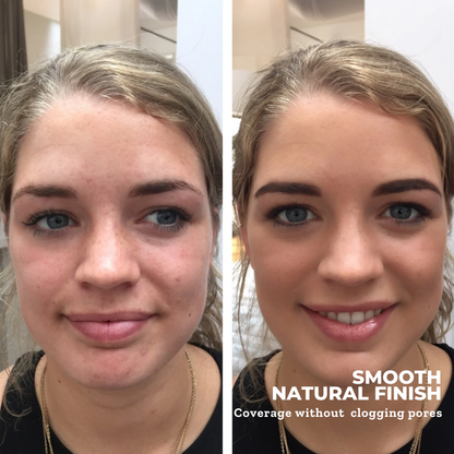 Sensitive Skin Natural Foundation | K-Beauty Satin Finish