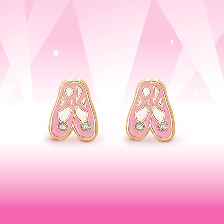 Ballet Slippers | Cutie Stud Earrings for Girls