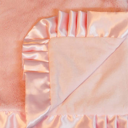 Satin Trim Baby Blanket