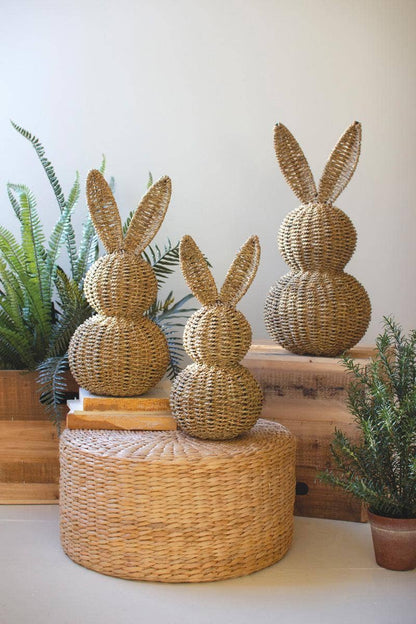 WOVEN VINE EASTER RABBITS