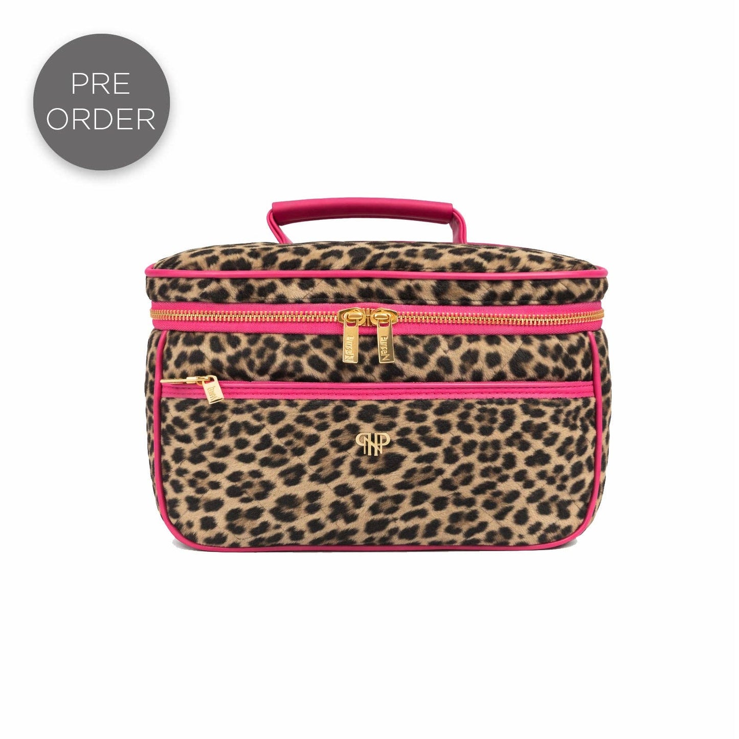 NEW Classic Train Case - Fierce Leopard