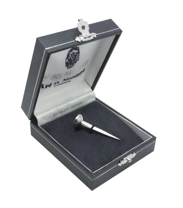 Golf Tee English Sterling Silver 1.75"L. SKU #: GT428.