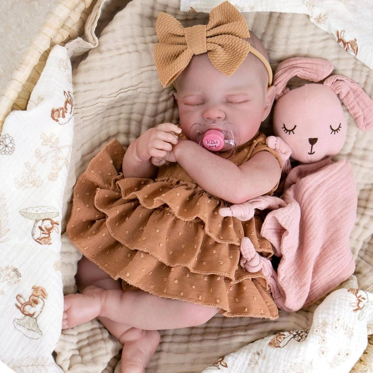 48Cm Realistic Reborn Baby Doll Soft Vinyl Doll Gift