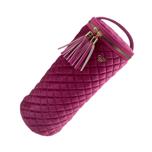 PurseN Hot Tools Holder - Fuchsia Velvet