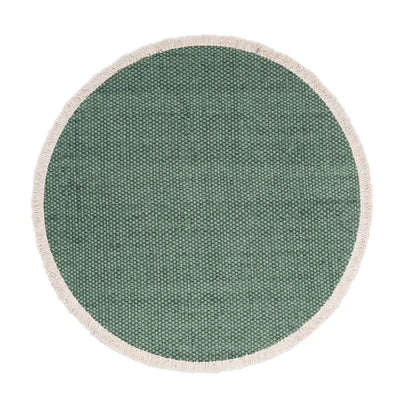 Fringed Solid Round Placemat