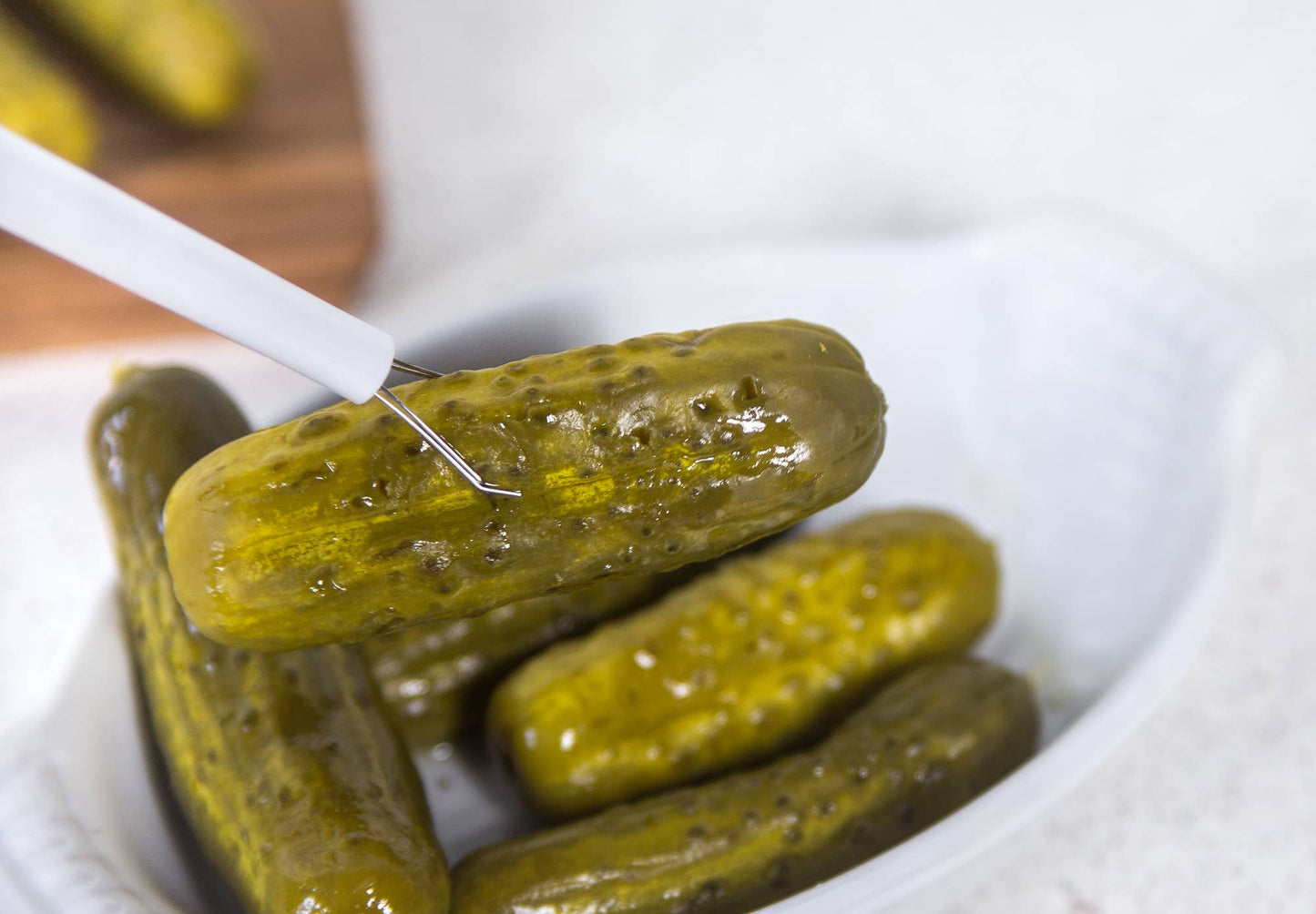Fox Run Pickle Picker, Plastic, 0.5" x 1" x 8"