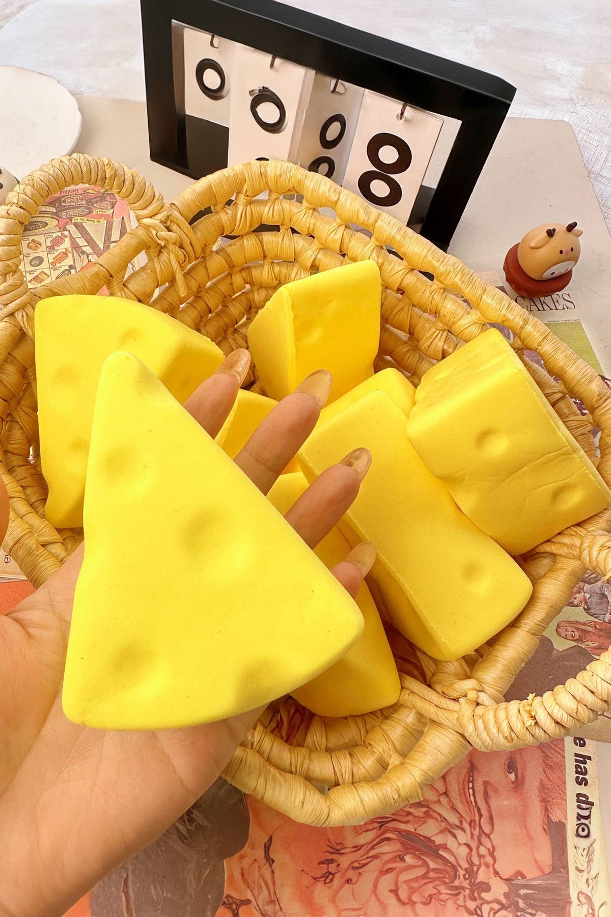 Slow Rising Stress Relief Sensory Butter Sticker Squishy