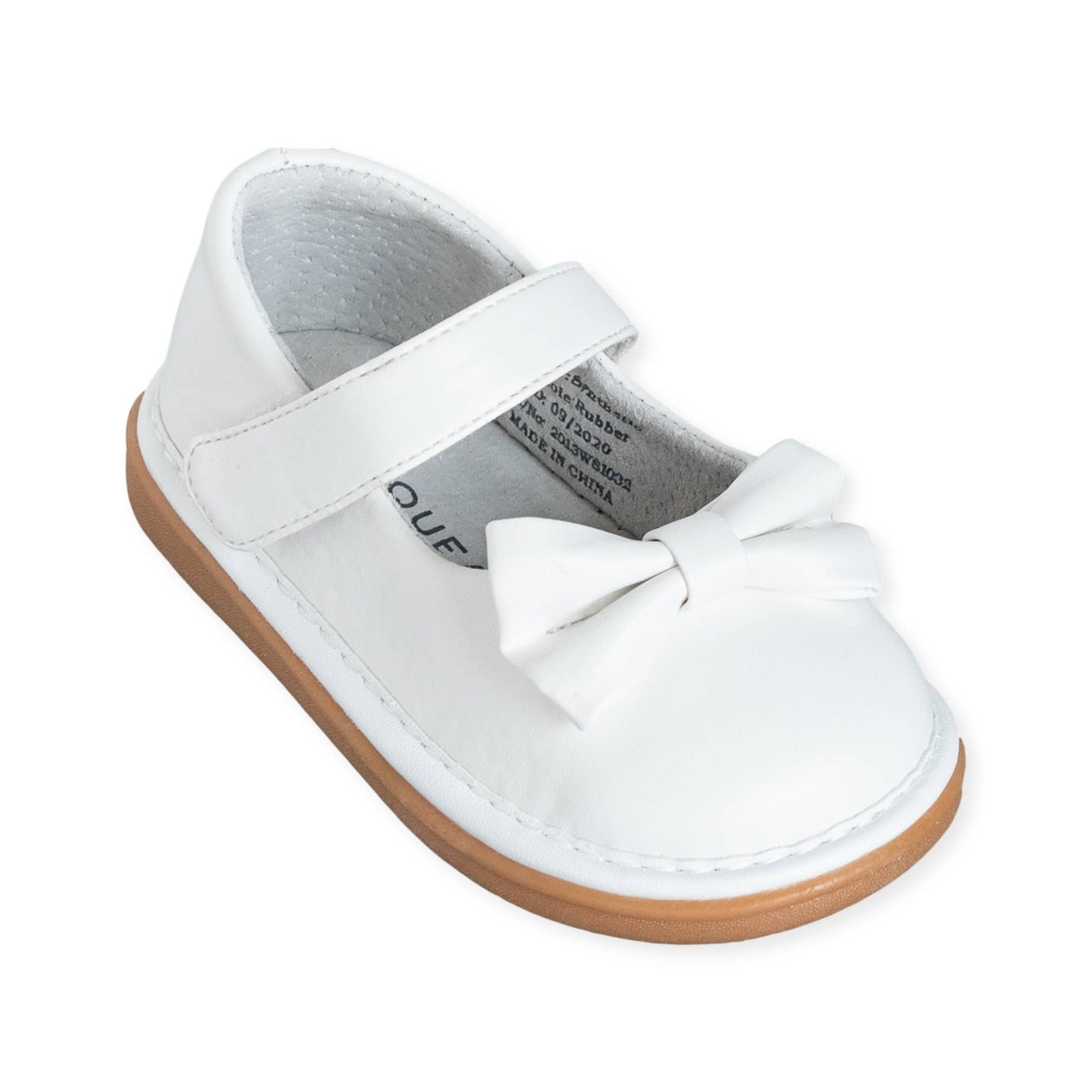 Bow White Shoe