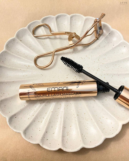 Double Lash Mascara + Lash Growth Serum - Natural + Organic