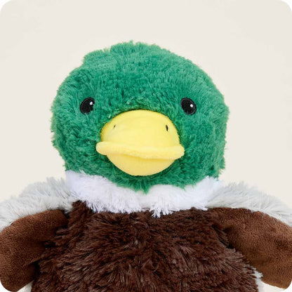 Mallard Warmies Heatable Plushie Lavender Scented Weighted