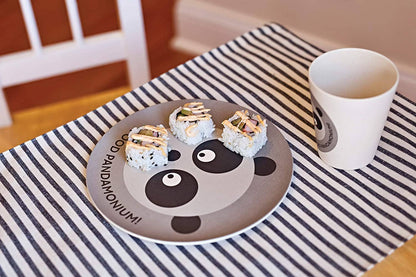 Red Rover Bamboo Animal Plates, Set of 4